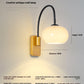 Bedside Wall Lamp Creative Retro Glass Wall LED Lamp