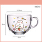 Creative High Borosilicate Glass Water Cup