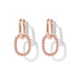 PAVOI 14K Gold Convertible Link Huggie Earrings