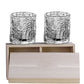 Crystal Glass Water Cup Box Set