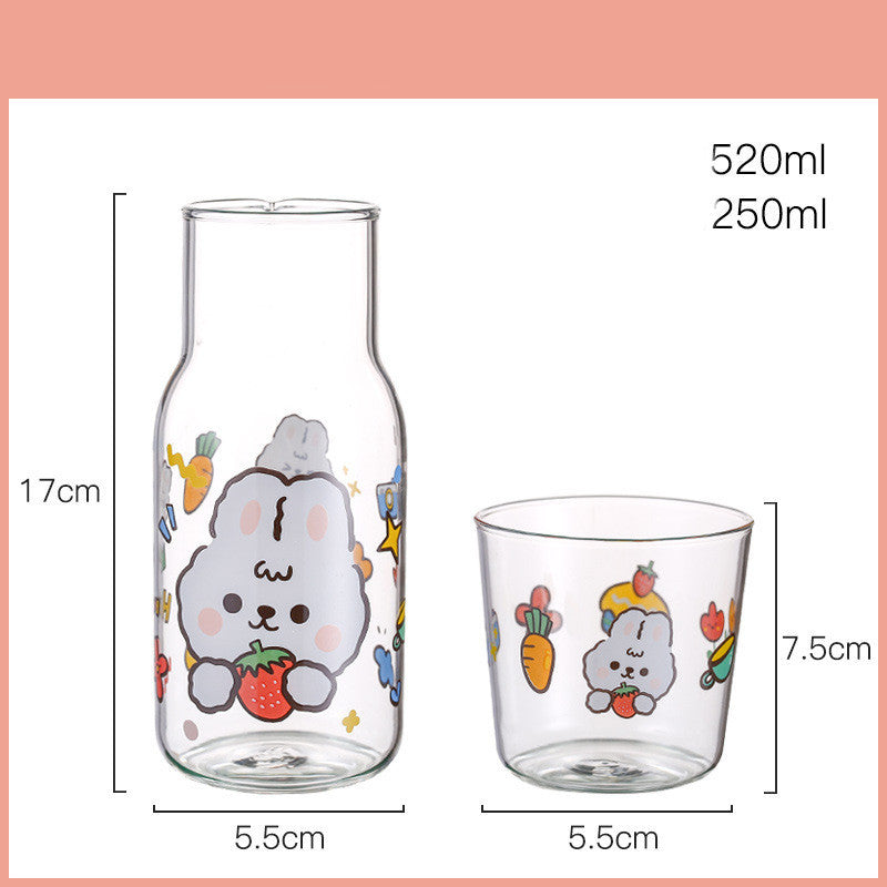 Creative High Borosilicate Glass Water Cup