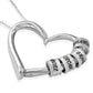Personalized Heart Necklaces Women Jewelry Custom Name Necklaces & Pendants Mothers Day Gift
