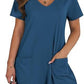 Women Summer Casual Vest Sleeveless Round Neck Jumpsuit Short Belt Pockets