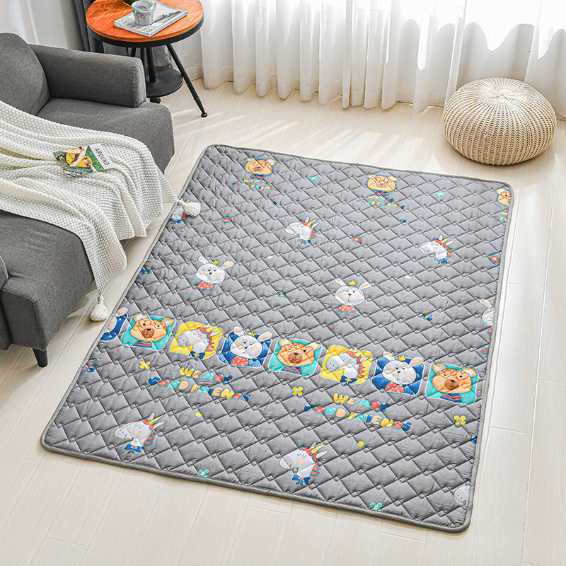 Cotton Non-slip Floor Mats Baby Crawling Mats, Climbing Mats, Foldable Washable Game Mats