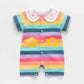 Baby Boy Jumpsuit Summer Short Sleeve Thin Toddler Clothes Cotton