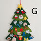 DIY Felt Christmas Tree With Three-dimensional Christmas Tree