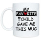 Thanksgiving Father Mother Ceramic Coffee Mug