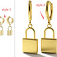 Lock Earrings