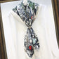 Sweet Temperament Silk Scarf Women