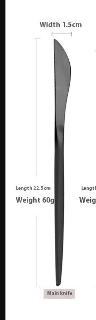 Stainless Steel Knife And Forks Spoon Coffee Spoon Chopsticks Sets