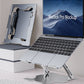 Adjustable Laptop Stand Portable Computer Stand Aluminum Alloy Laptop Riser Compatible Laptop Stand Holder