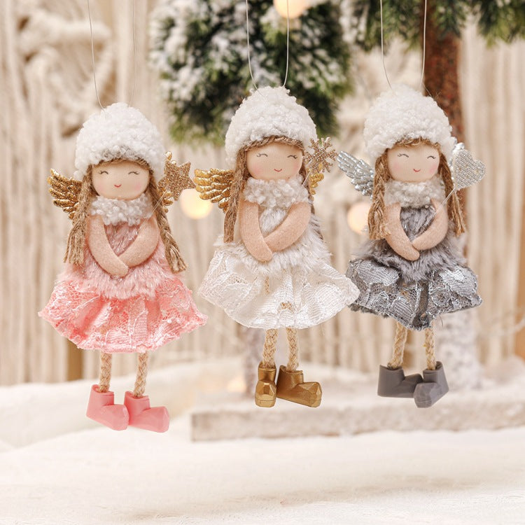 Christmas Lace Angel Doll Christmas Tree