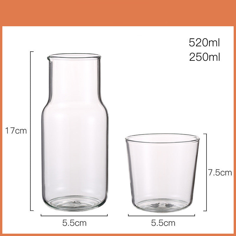 Creative High Borosilicate Glass Water Cup