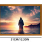 Jesus LED Light Painting Home Decoration