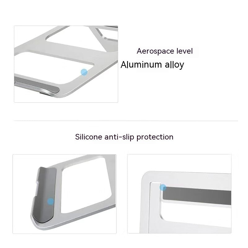 Aluminum Alloy Portable Foldable Laptop Stand
