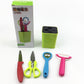Fruit Knife Bottle Opener Scissors Five-piece Set