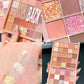 25 Colors Eye Shadow Plate Shimmer Matte Beginner Shiny Student Eye Shadow