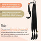 Wig Horsetail European Beauty Long Hair Winding