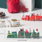 Christmas Decorations Wooden Train Children's Gifts