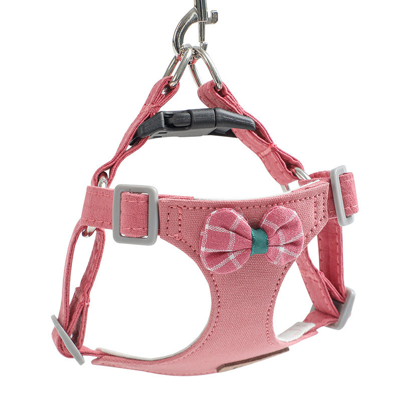 Dog Hand Holding Rope Vest Small Dog