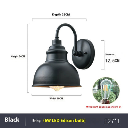 Led Outdoor Wall Lamp Waterproof Corridor Exterior Wall Lamp