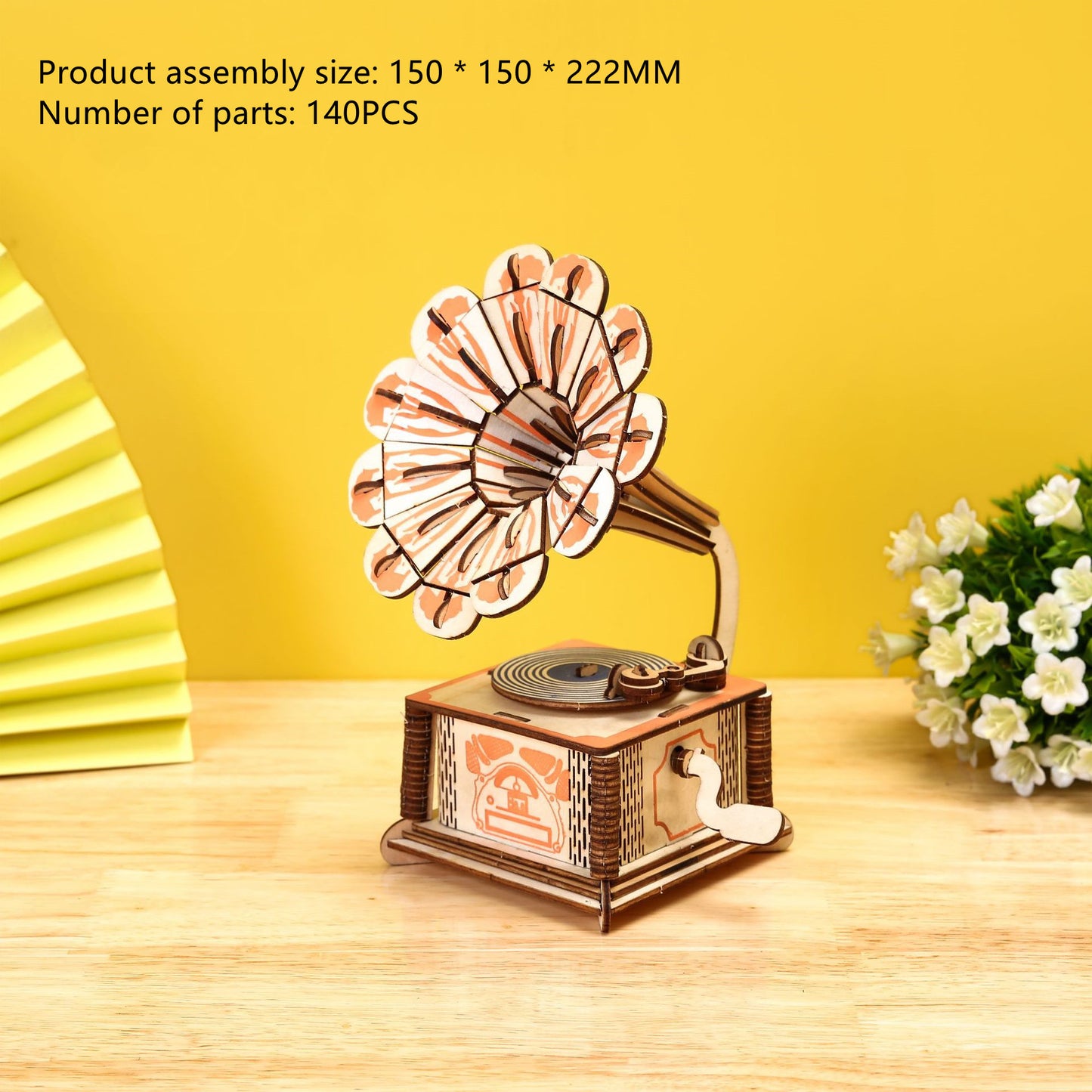 Wooden Music Box Toys DIY Manual Creativity