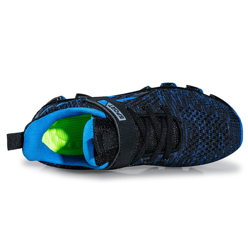 Boy Shoes Mesh Medium And Large Children's Sports Shoes Little Boy 31-39 Size Fashion Fashion Shoes