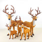 Christmas deer simulation elk