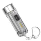 USB Keychain Light Outdoor Home Night Light Portable Mini Strong Light Flashlight