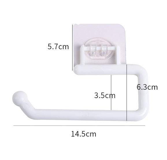 Kitchen Paper Towel Rack, Rag Rack, Perforated Free Kitchen Oil Absorption Paper Rack