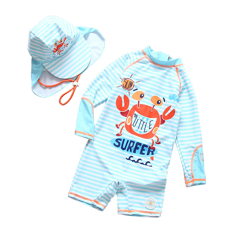 Swimsuit Boy Baby Child One-Piece Sunscreen