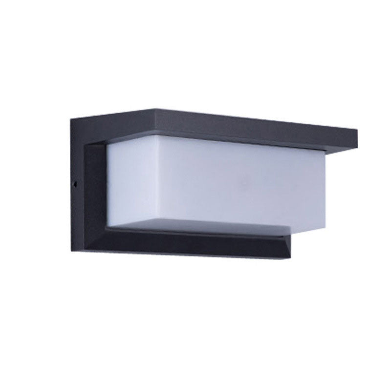 Simple Outdoor Waterproof Led Wall Lamp Induction Wall Lamp