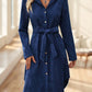 Women's Solid Color Long Sleeve Midi Dress Fall Women Dresses