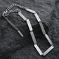 Metal Splicing Necklace For Men