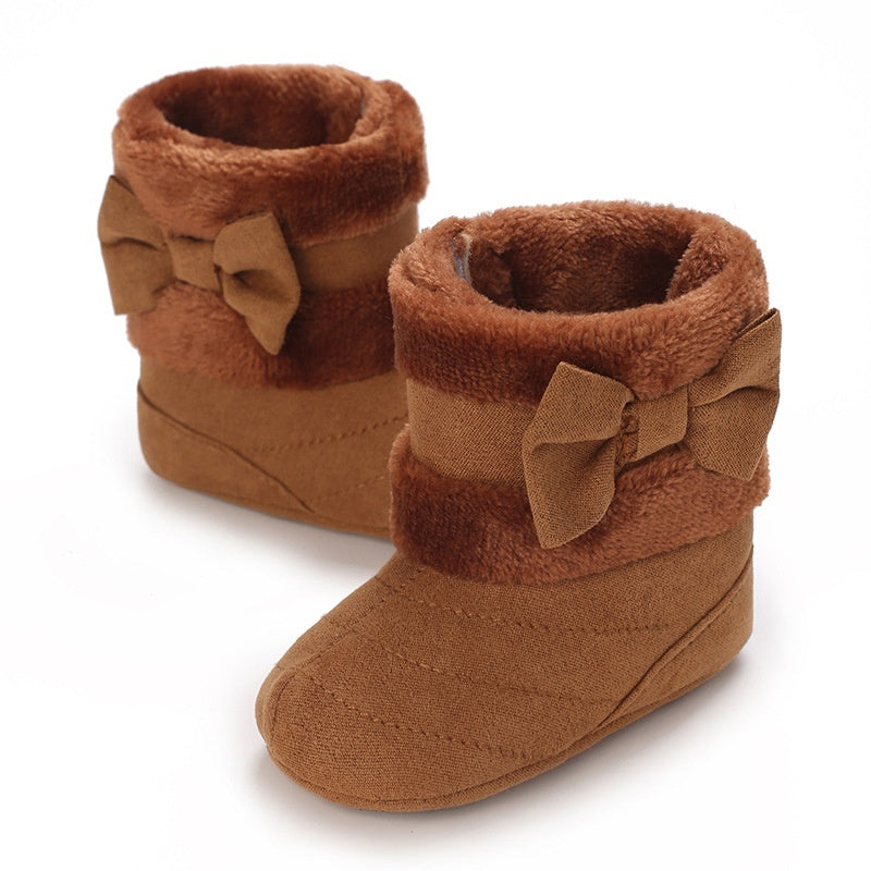 Baby Girl New Year Shoes Soft Sole Shoes Winter