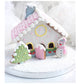 8pcs House Snowman Christmas Tree Flip
