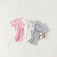 Heart Printing Short Sleeve Suit Korean Style