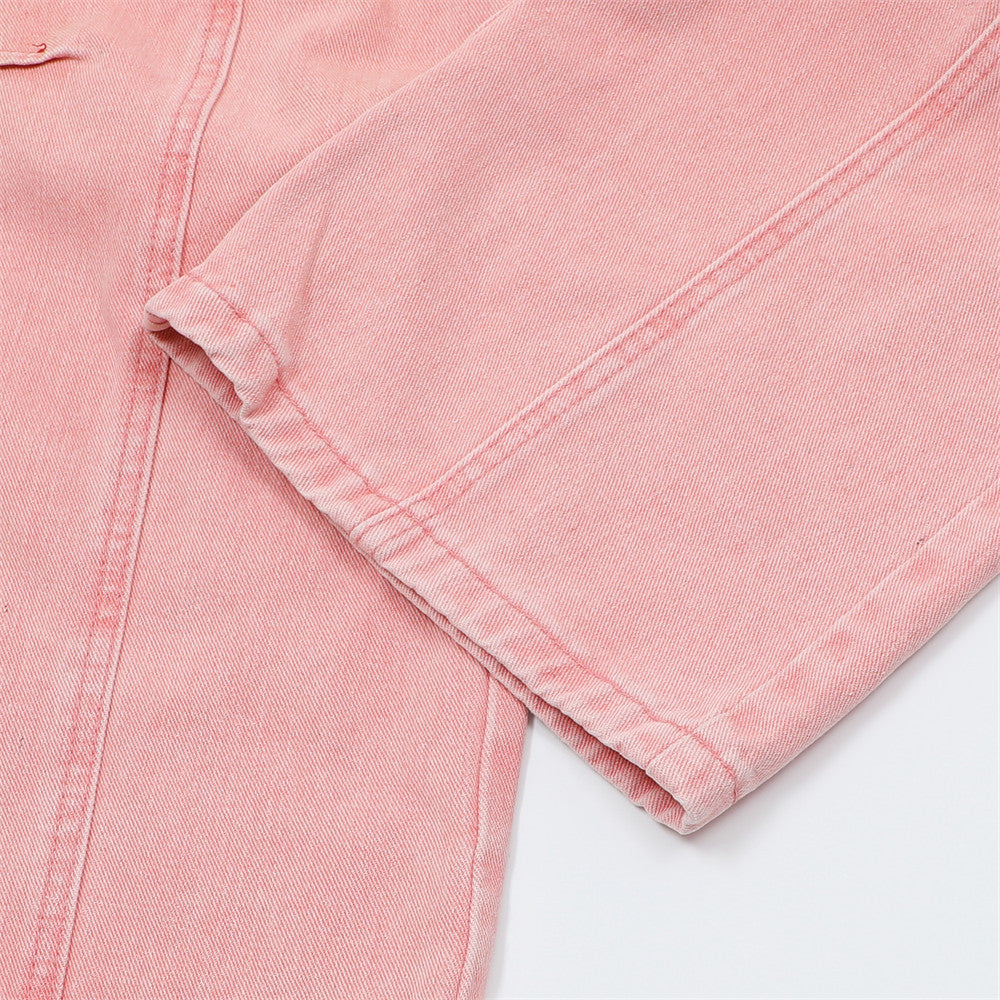 Fashion Personality Loose Denim Trousers Men