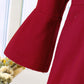 Children's Clothing Young And Little Girls Winter Solid Color Stitching Fur Collar Woolen Coat Outerwear