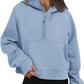 Zipper Hoodies Sweatshirts With Pocket Loose Sport Tops Long Sleeve Pullover Sweaters Winter Fall Outfits Women Clothing