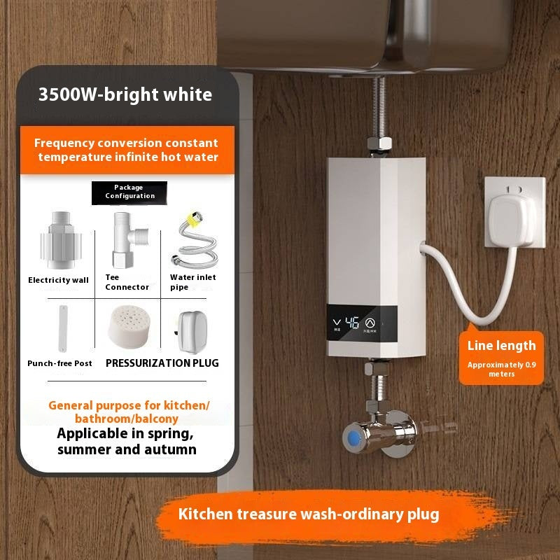 Instant Electric Water Heater Kitchen Toilet