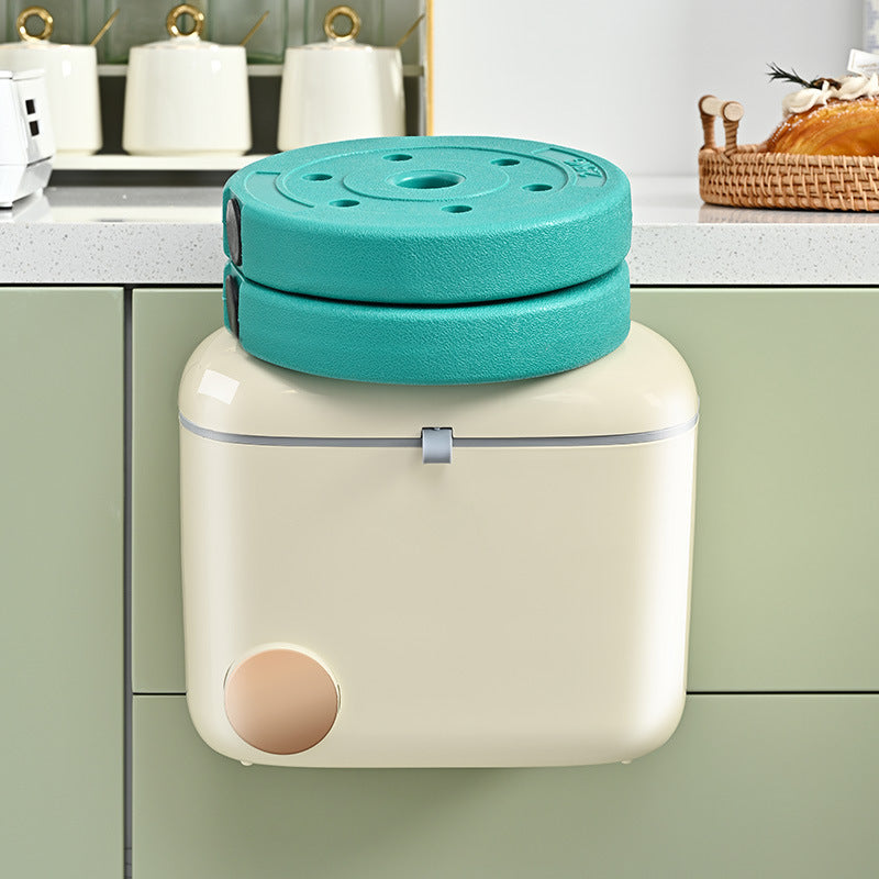 Upgraded Kitchen Trash Can With Lid
