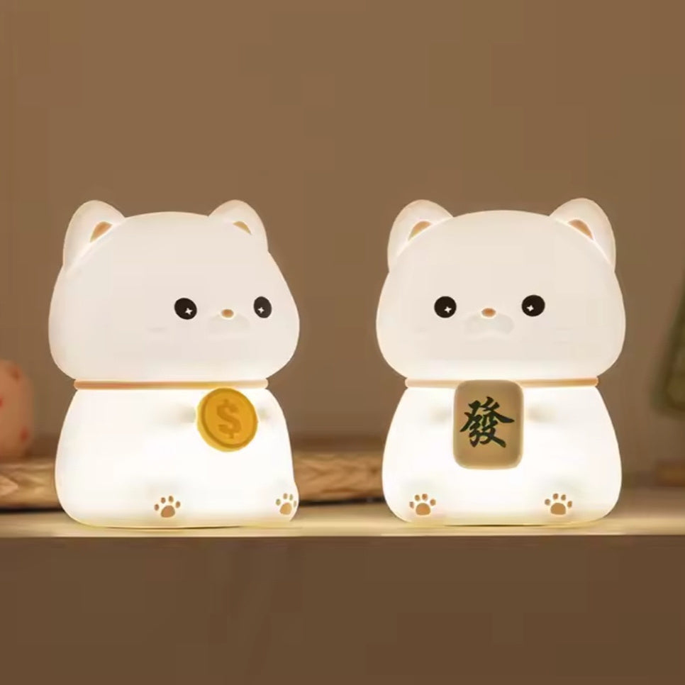 Silicone USB Charging Creative Home Sleeping Night Light