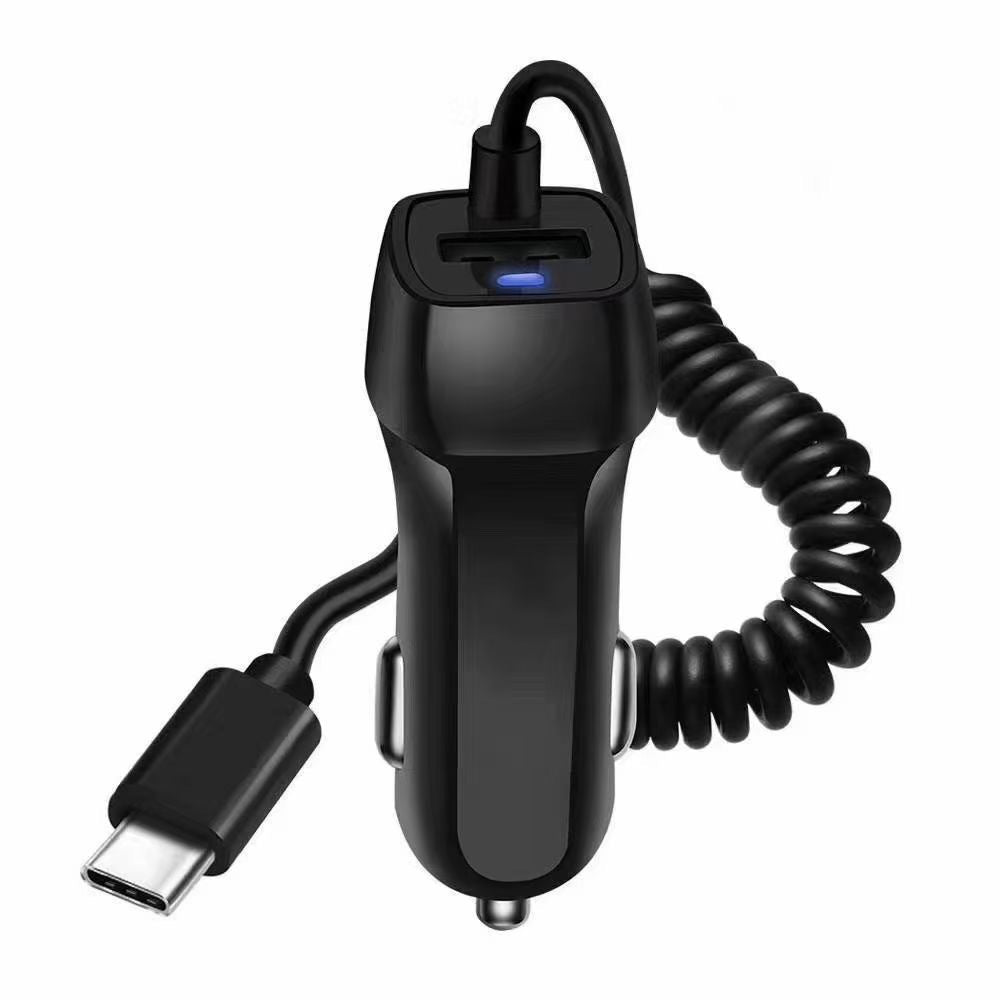 USB Car Charger With Cable