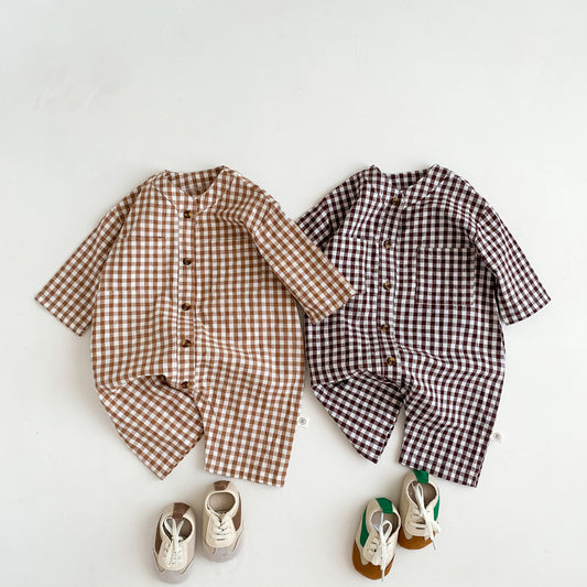 Baby Jumpsuit Spring Autumn Baby Boy Newborn Long Sleeve