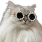 Cat And Dog Pearl Sunglasses - Pet Extravagant Funny Cute Dress Up Costume Accessories For Party