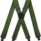 Men's Strap Clip Suspenders Rubber Buckle Aviation Suspender Pants