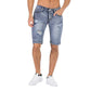 Jeans Trendy Men's Stretch Shorts