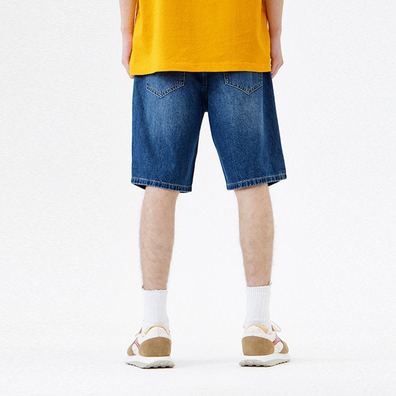 Casual Men's Cotton Shorts Jeans