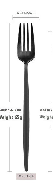 Stainless Steel Knife And Forks Spoon Coffee Spoon Chopsticks Sets
